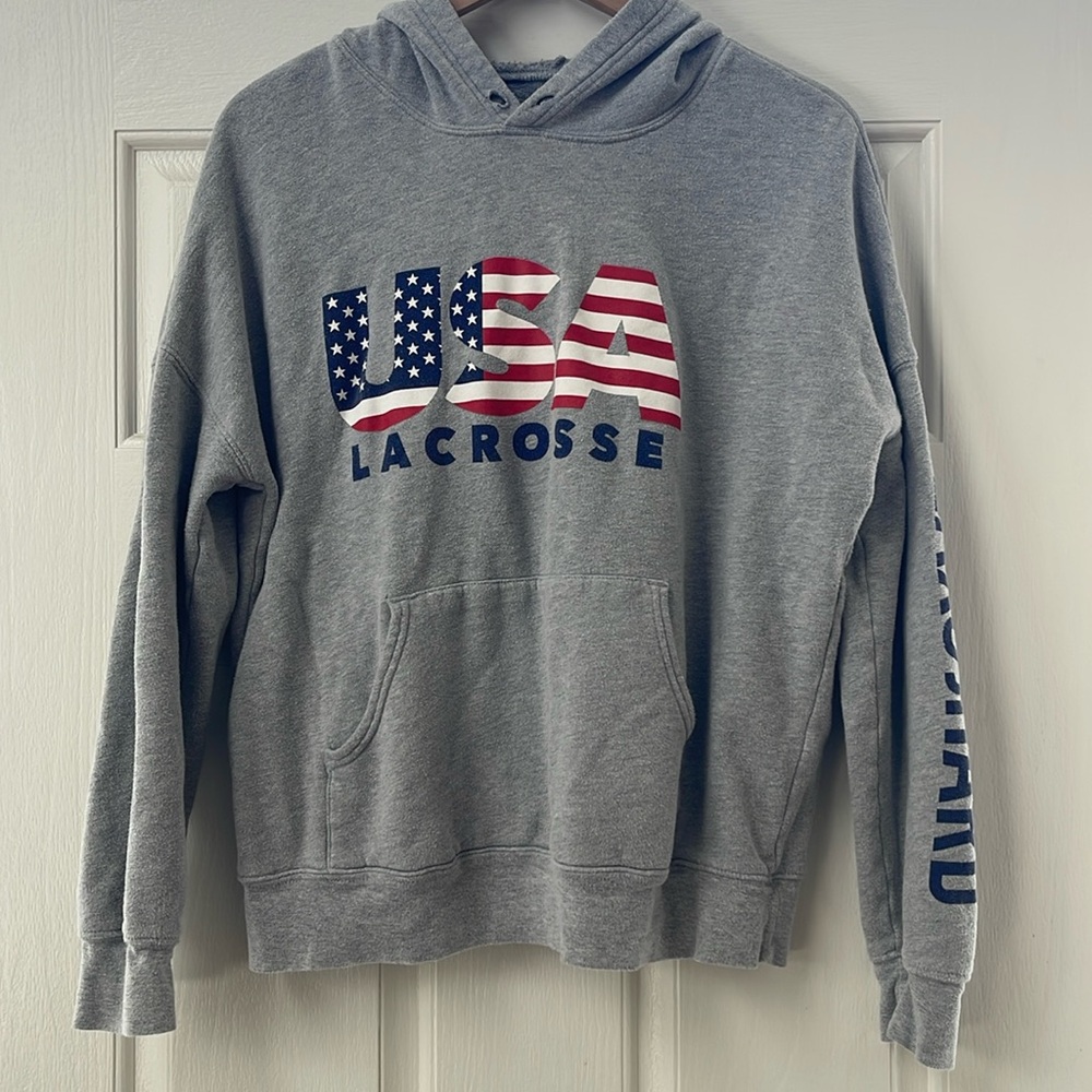LAX SO HARD x USA Lacrosse hoodie